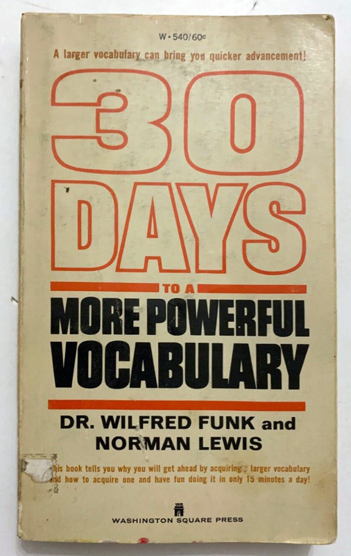 30 Days to a More Powerful Vocabulary